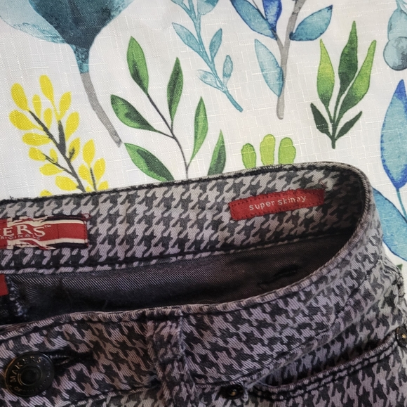 Checkered grey/black skinny jeans - Picture 4 of 4